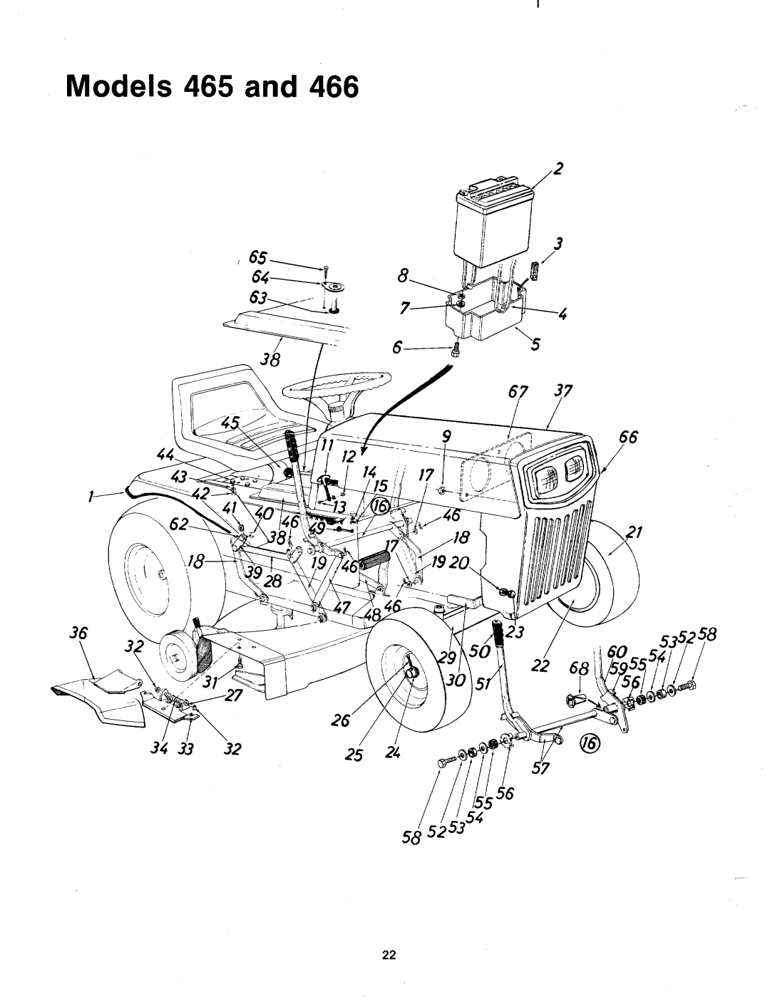 MTD 132-465-300, 132-466A, 132-465A, 132-466-300 manual 