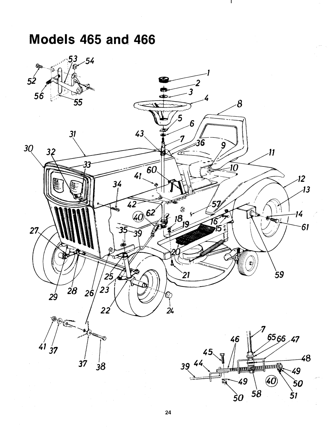 MTD 132-466A, 132-465A, 132-465-300, 132-466-300 manual 