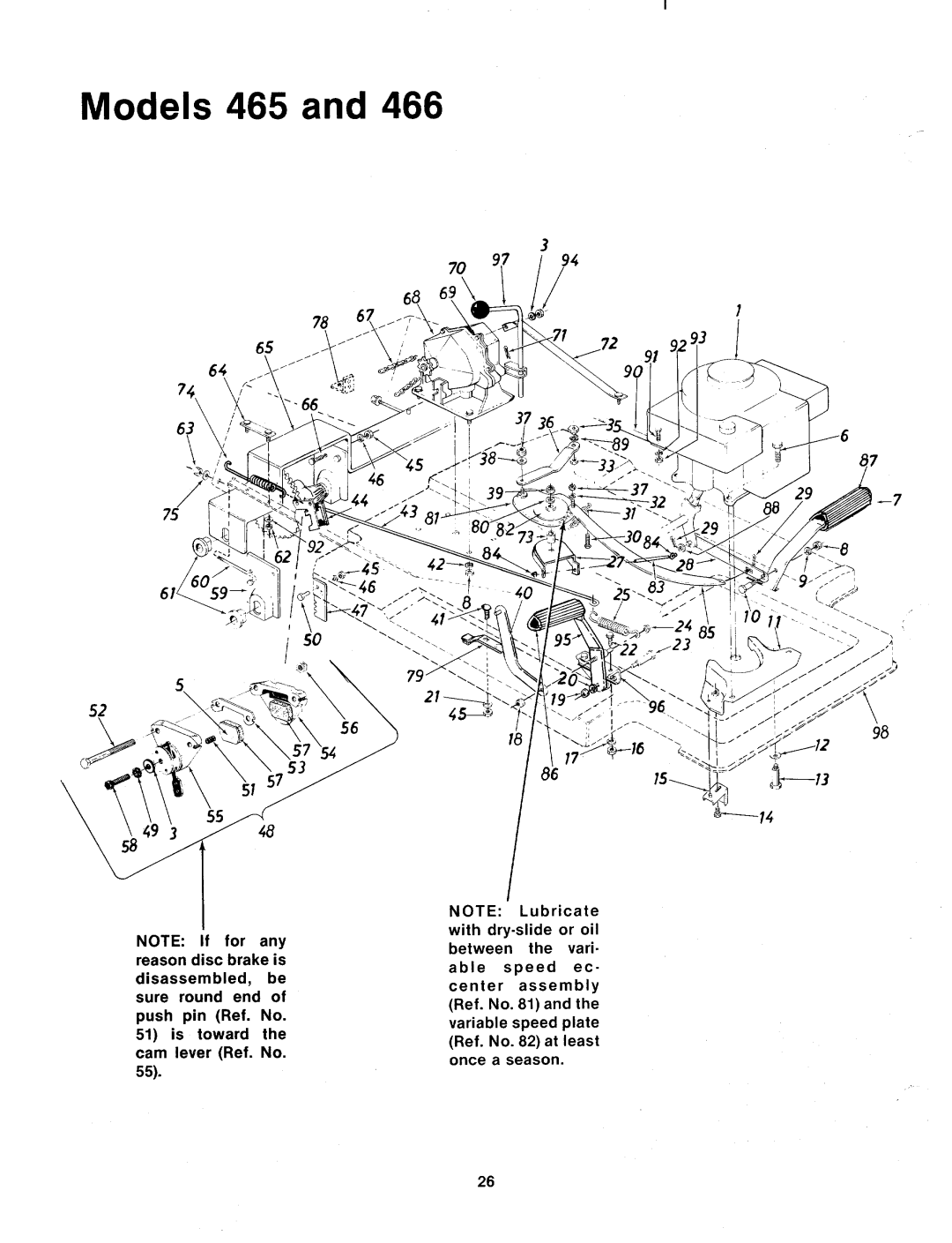 MTD 132-465-300, 132-466A, 132-465A, 132-466-300 manual 