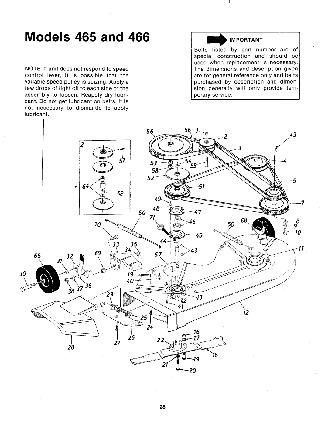 MTD 132-466A, 132-465A, 132-465-300, 132-466-300 manual 