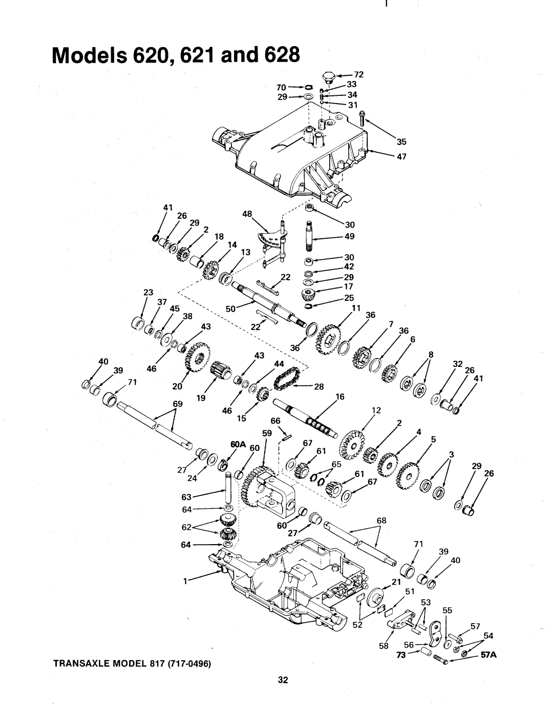 MTD 132-628A, 132-621A, 132-620A manual 