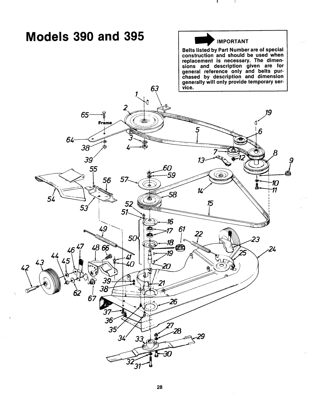 MTD 133-390A, 133-395A manual 