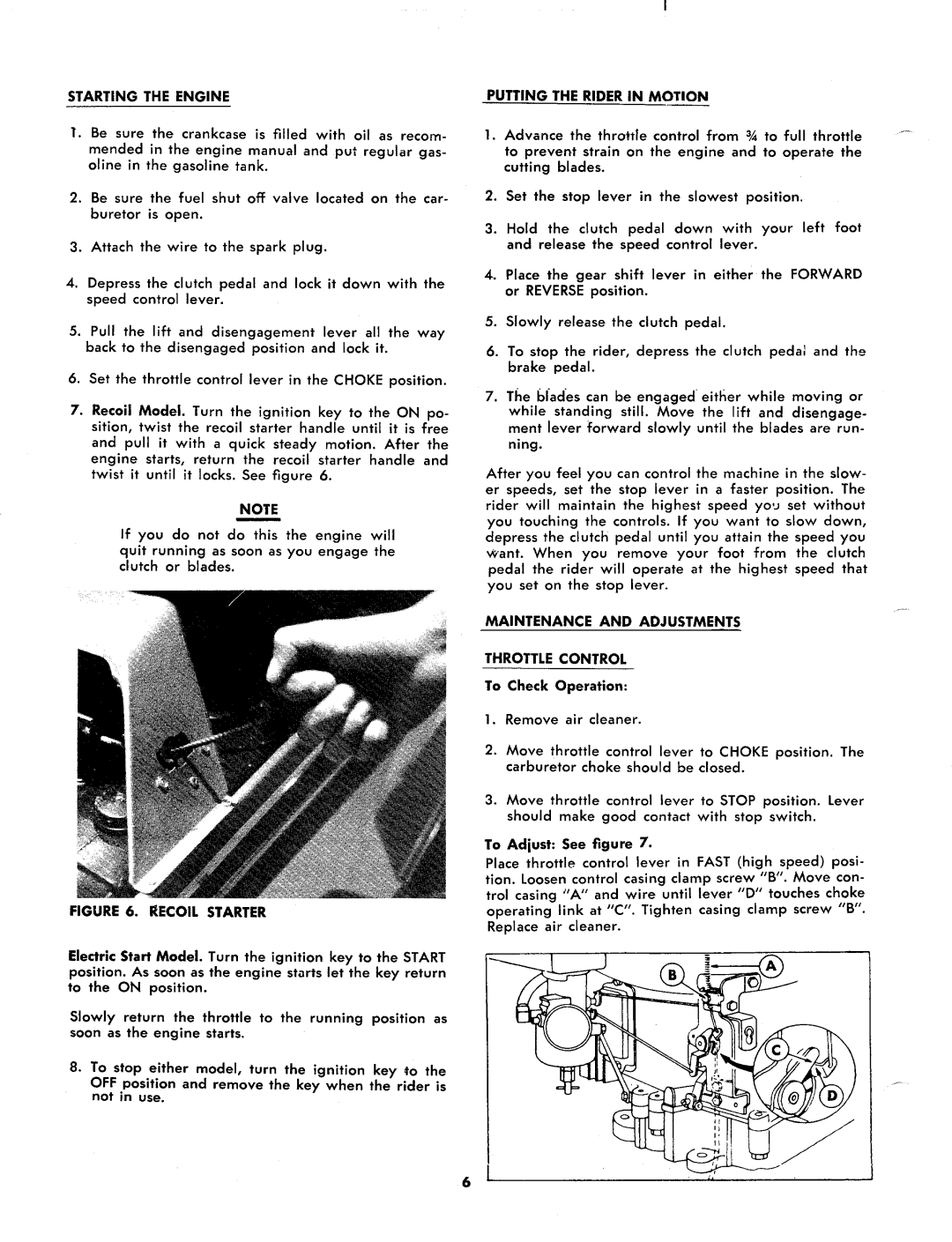 MTD 133-435, 133-430, 133-434 manual 