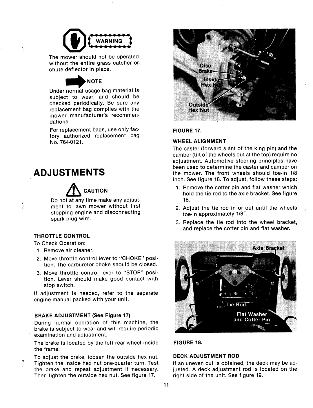 MTD 133-500A manual 