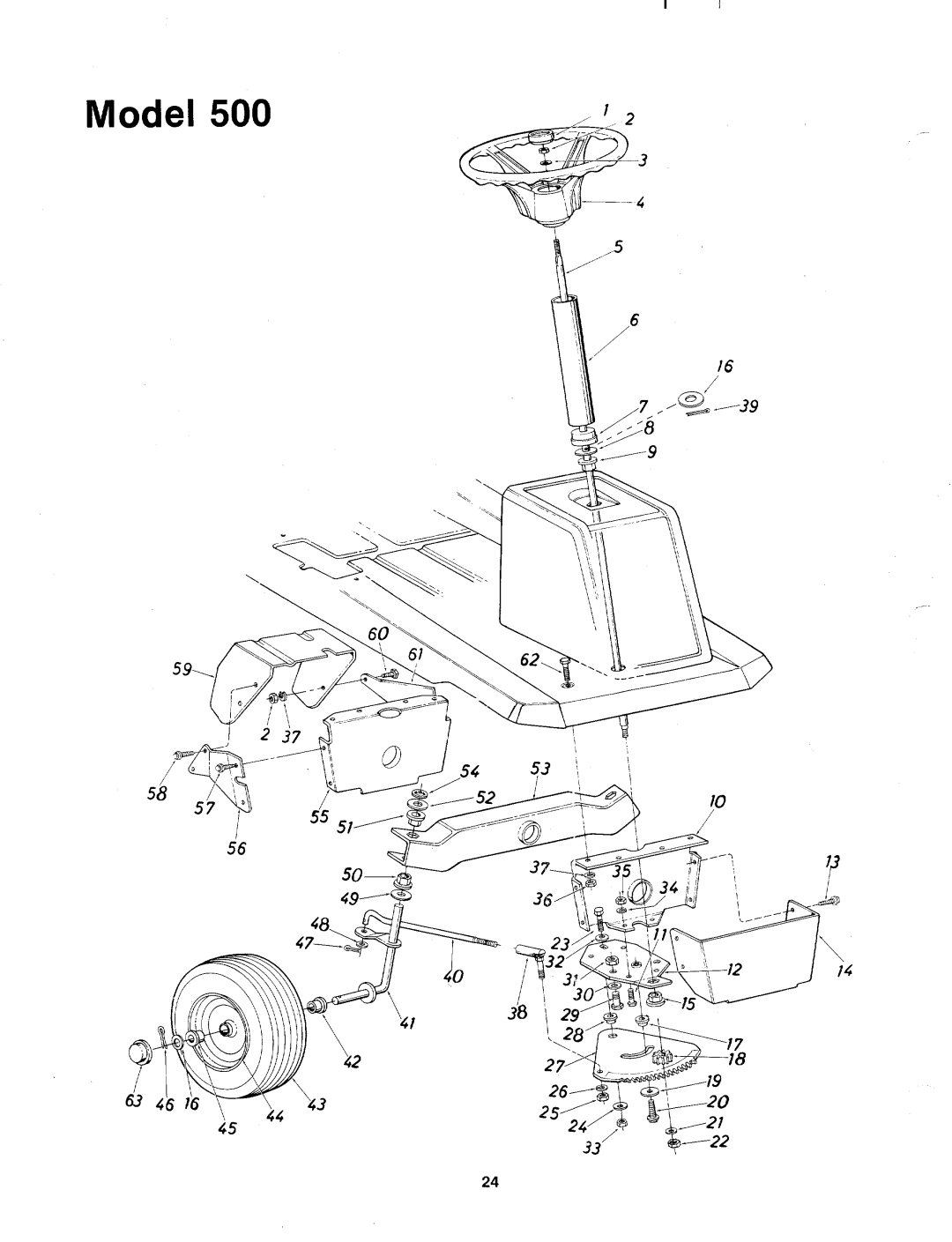 MTD 133-500A manual 