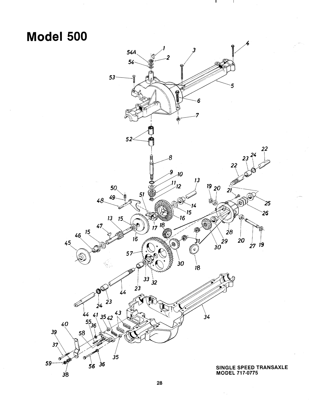 MTD 133-500A manual 