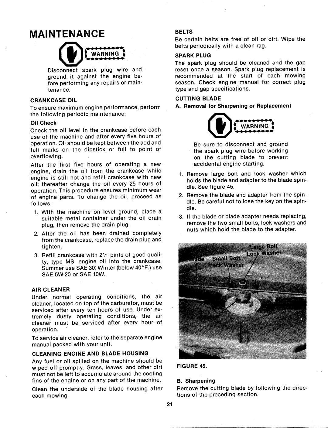 MTD 133-526A, 133-528A manual 