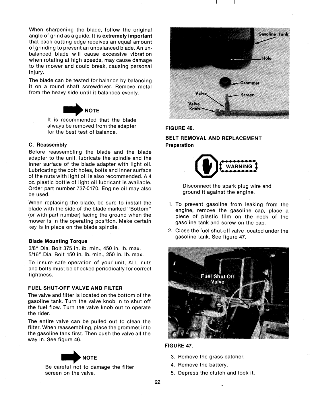 MTD 133-528A, 133-526A manual 