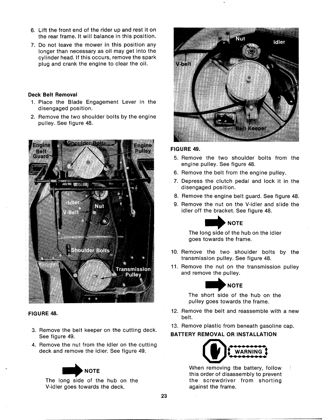 MTD 133-526A, 133-528A manual 