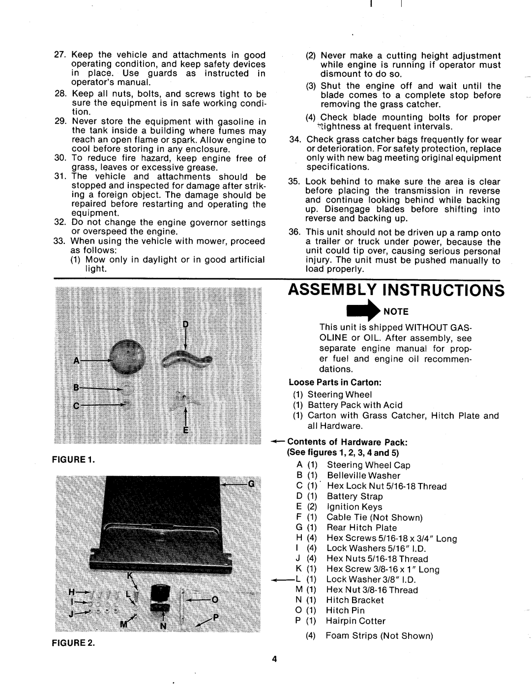 MTD 133-528A, 133-526A manual 