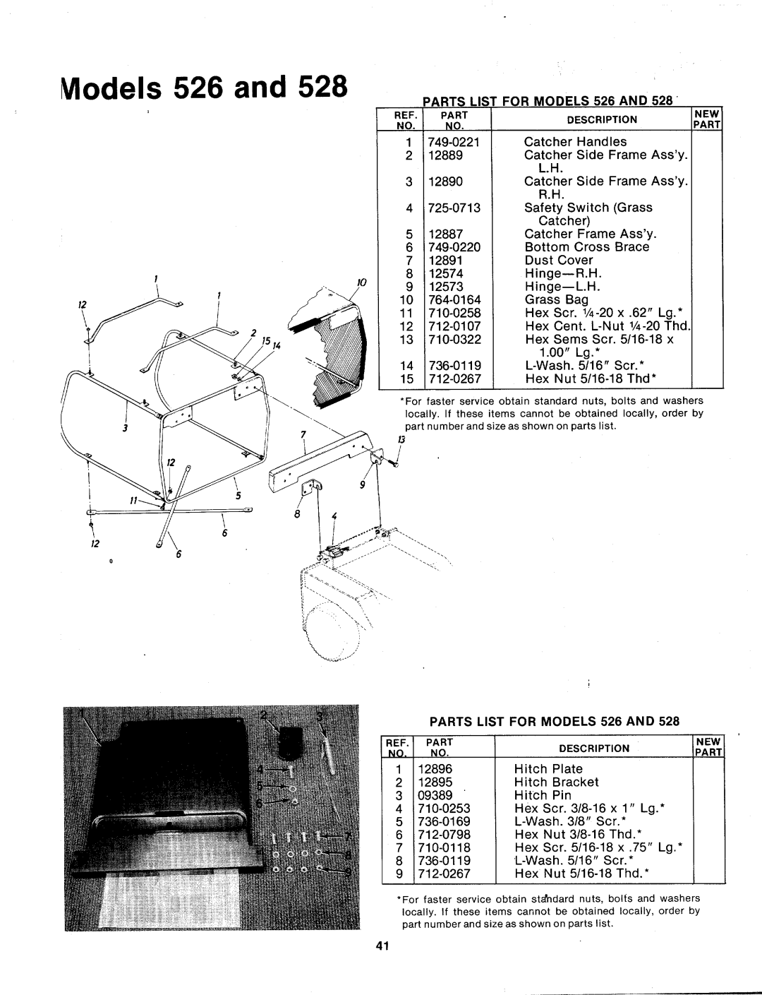 MTD 133-526A, 133-528A manual 