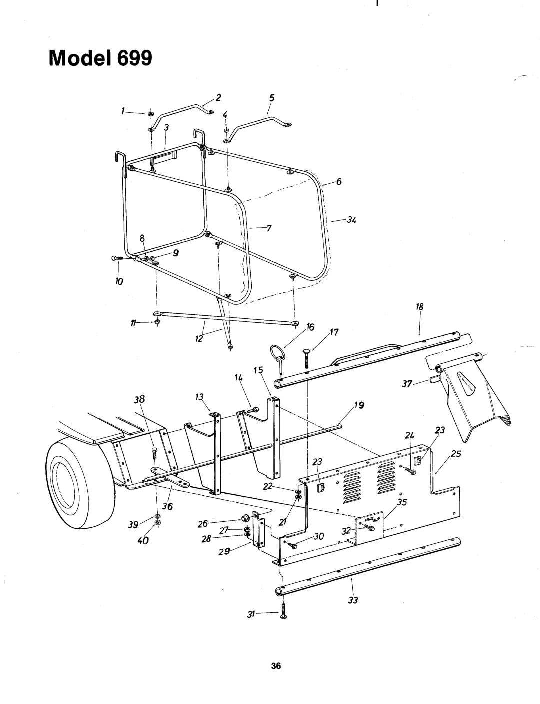 MTD 133-699A manual 