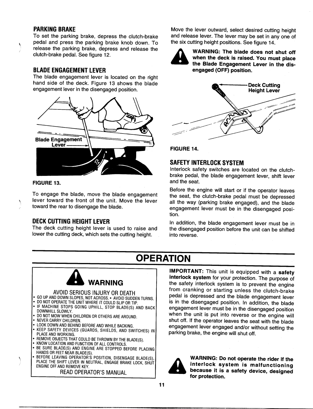 MTD 133A560B00, 133I561F000 manual 