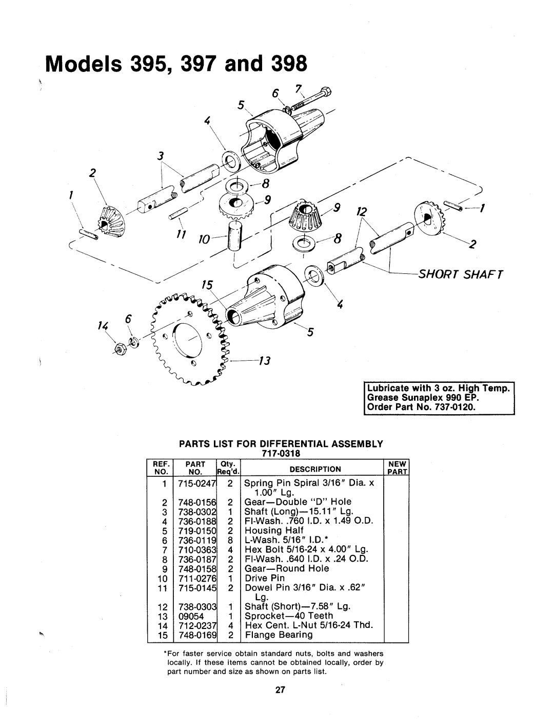 MTD 134-395-000, 134-397-000, 134-398-000 manual 