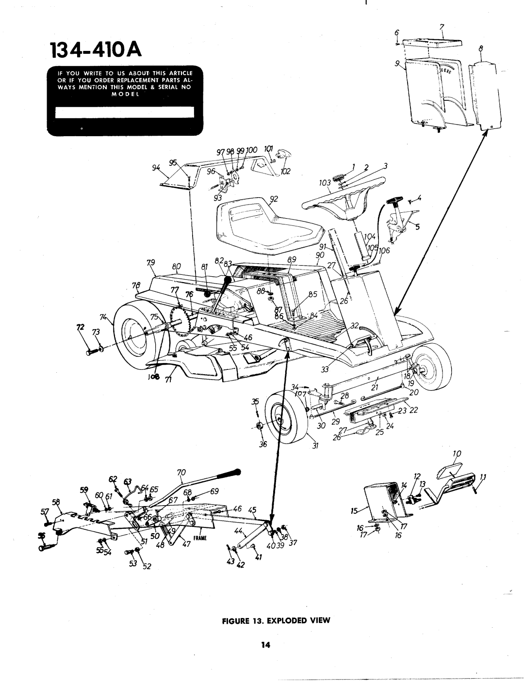 MTD 134-410A manual 