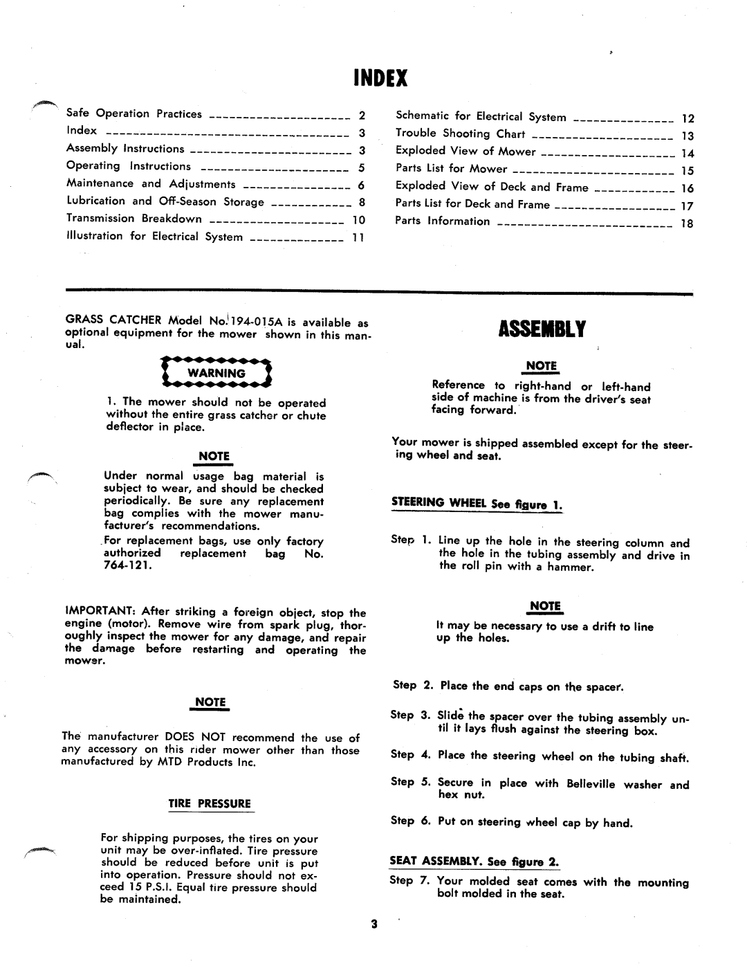 MTD 134-410A manual 