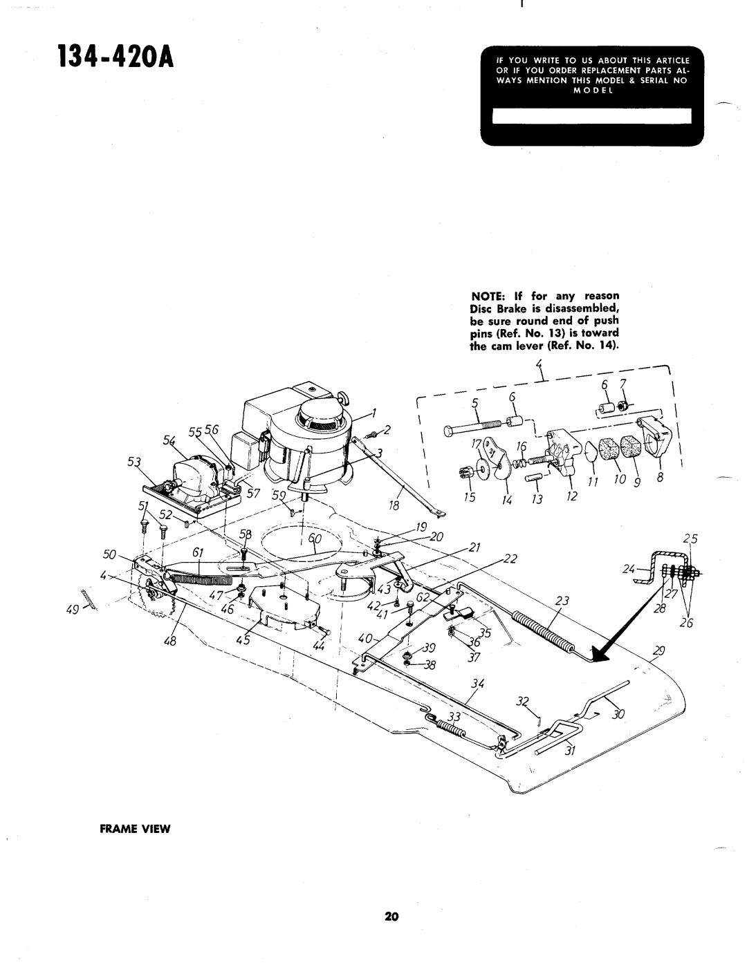 MTD 134-420A manual 