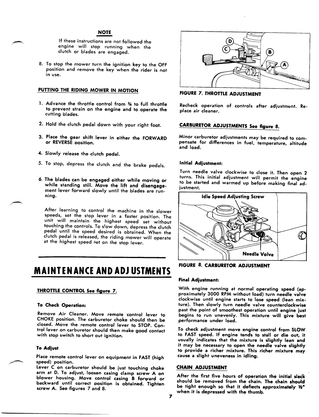 MTD 134-420A manual 