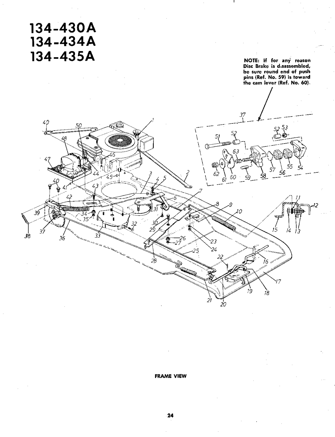 MTD 134-430A, 134-434A, 134-435A manual 