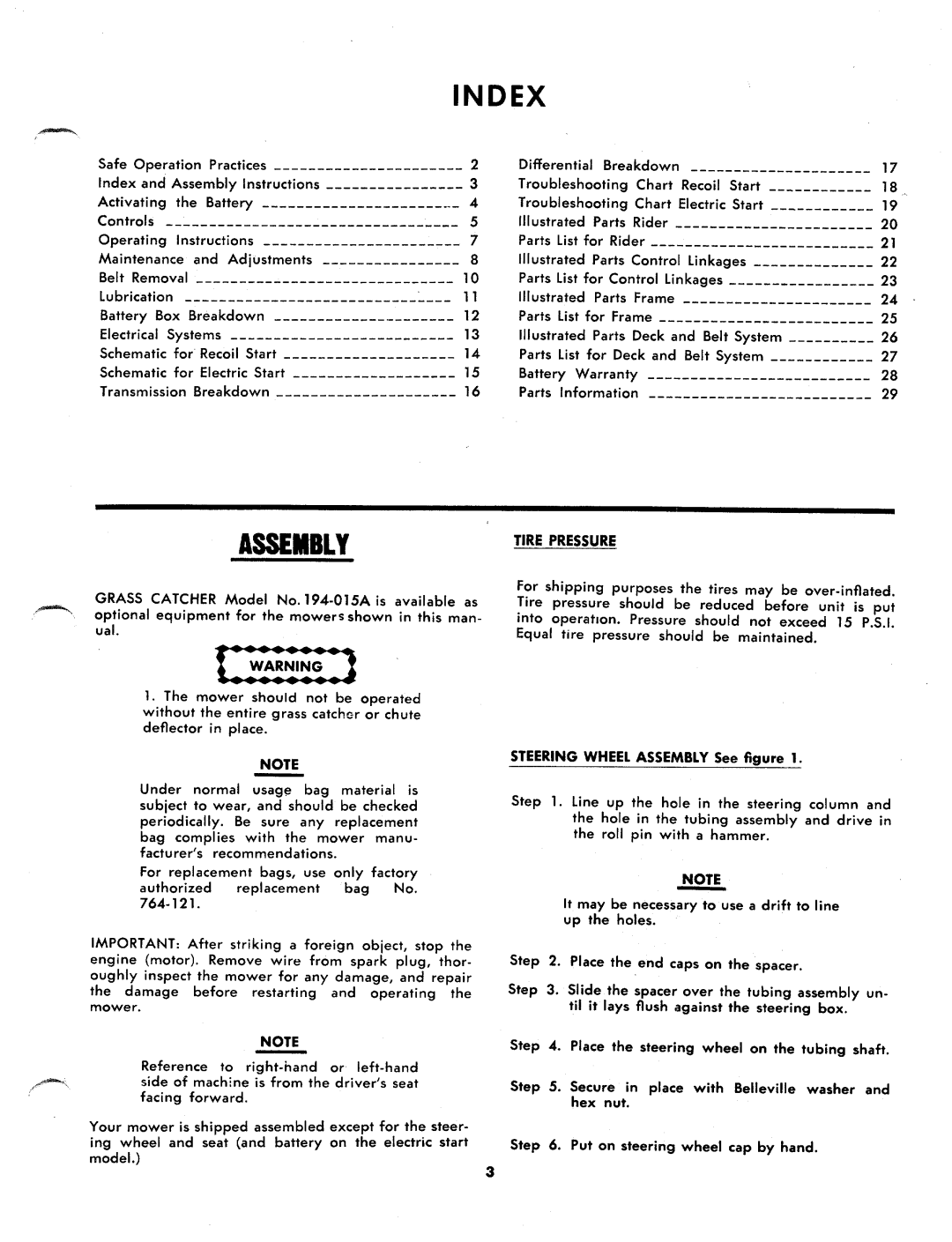 MTD 134-430A, 134-434A, 134-435A manual 