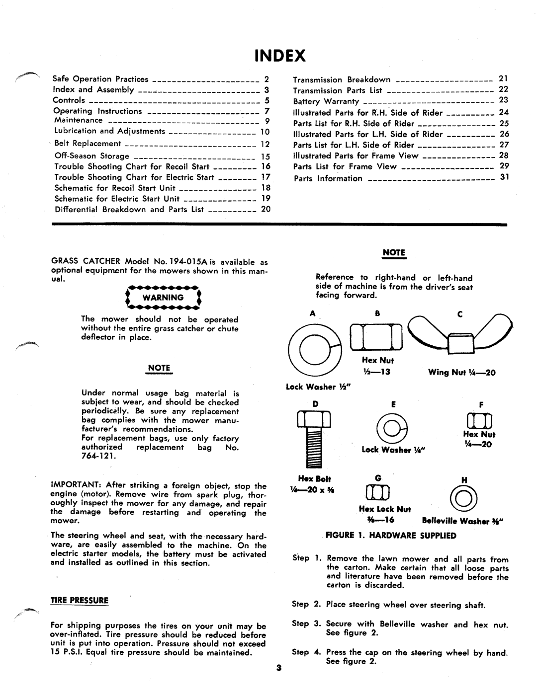 MTD 134-485A, 134-480A manual 