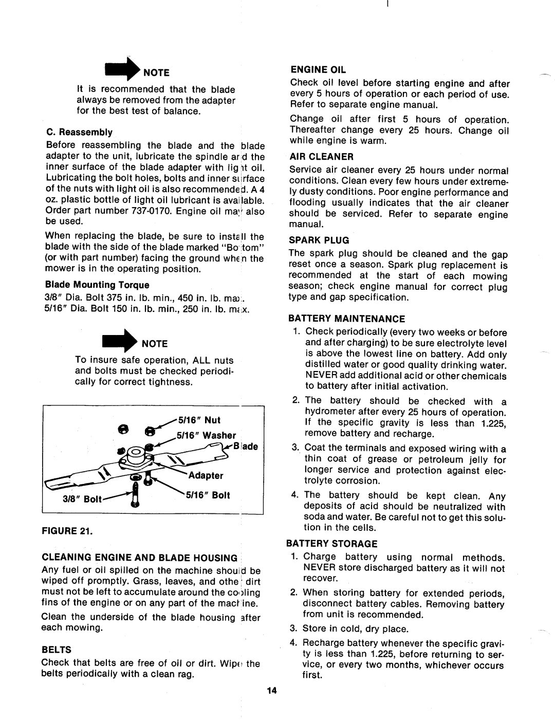 MTD 134-501-000, 134-511-000, 134-500-000, 134-510-000 manual 