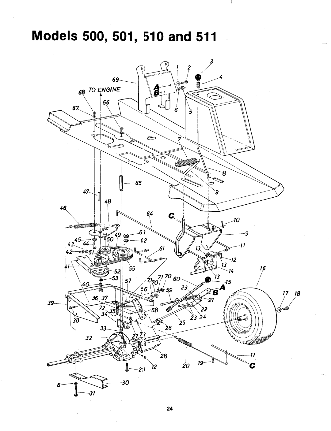 MTD 134-511-000, 134-500-000, 134-501-000, 134-510-000 manual 