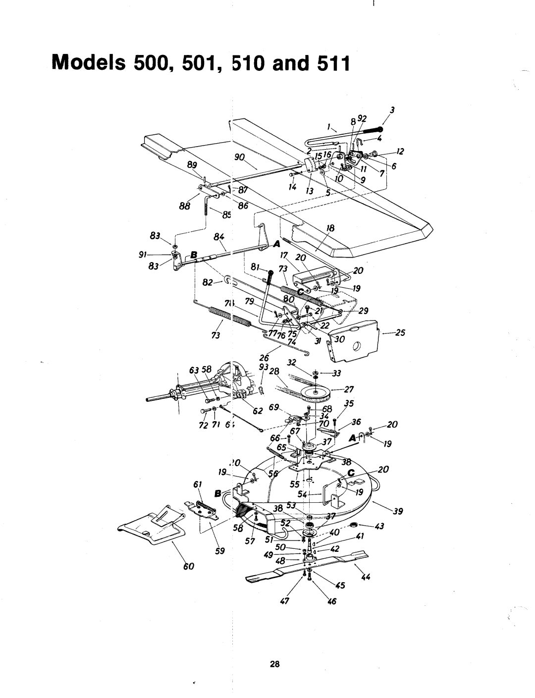 MTD 134-511-000, 134-500-000, 134-501-000, 134-510-000 manual 