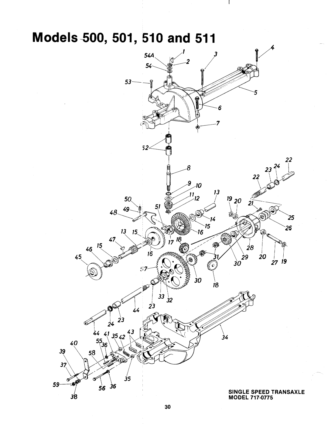 MTD 134-501-000, 134-511-000, 134-500-000, 134-510-000 manual 