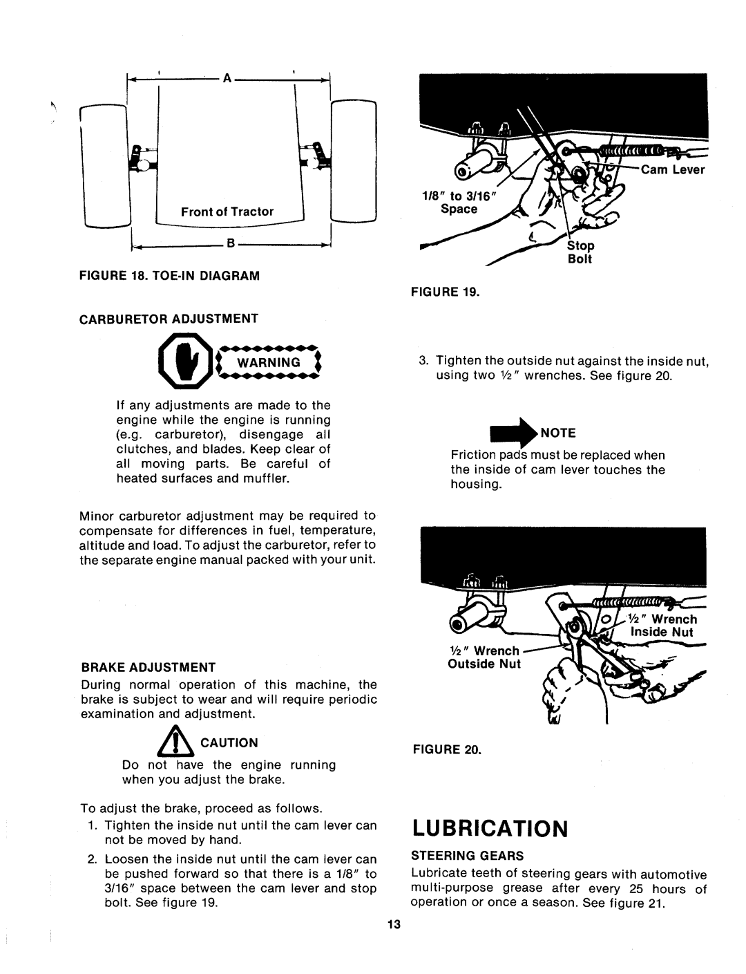 MTD 134-618-000, 134-698-000, 134-638-000, 134-668-000 manual 