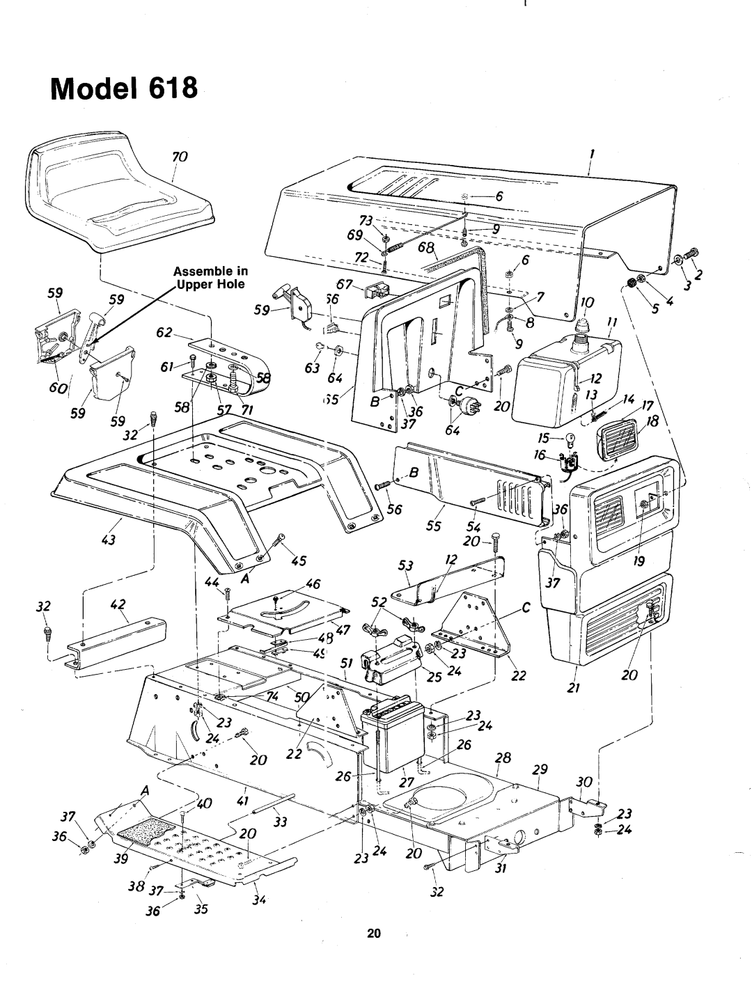 MTD 134-698-000, 134-618-000, 134-638-000, 134-668-000 manual 