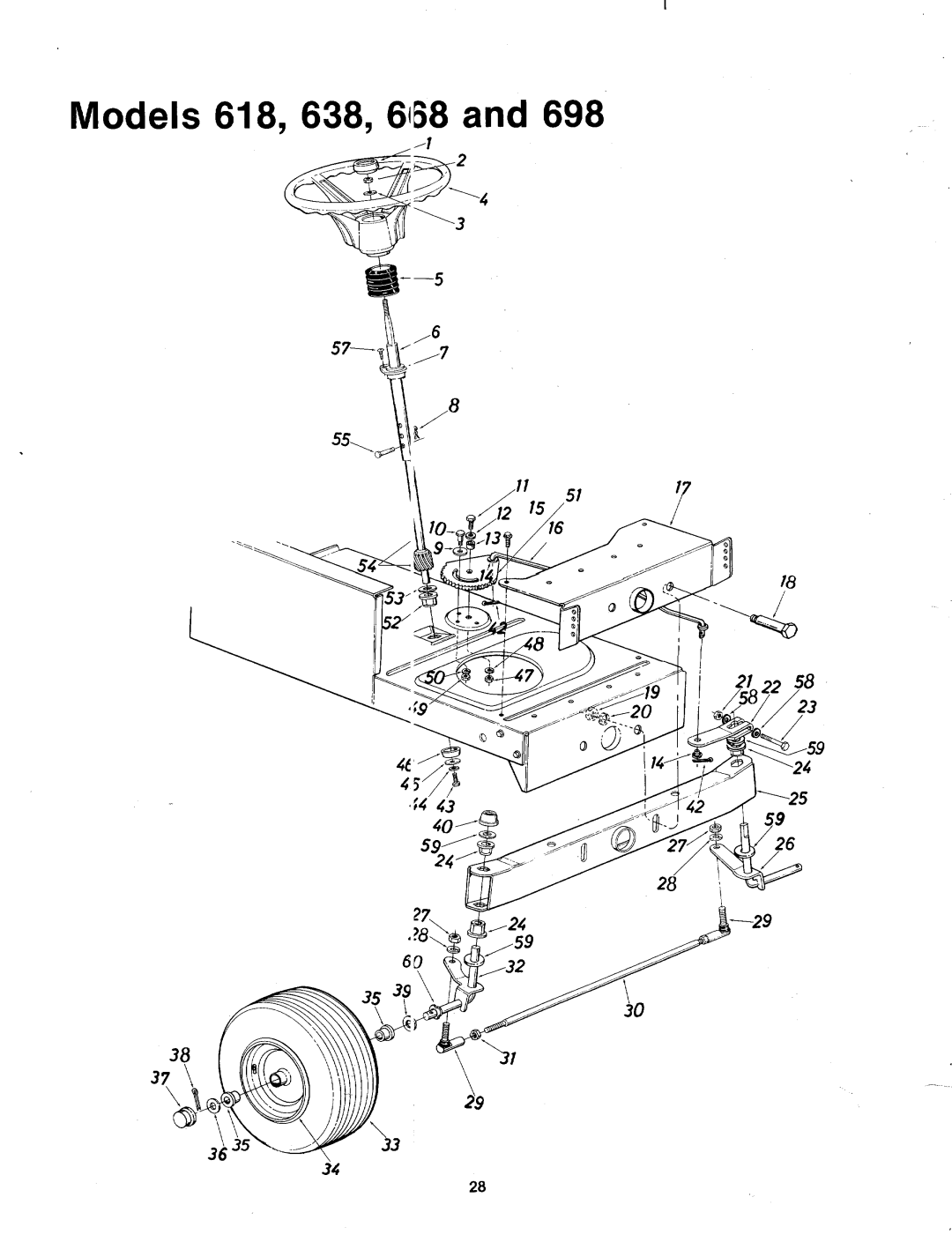 MTD 134-698-000, 134-618-000, 134-638-000, 134-668-000 manual 