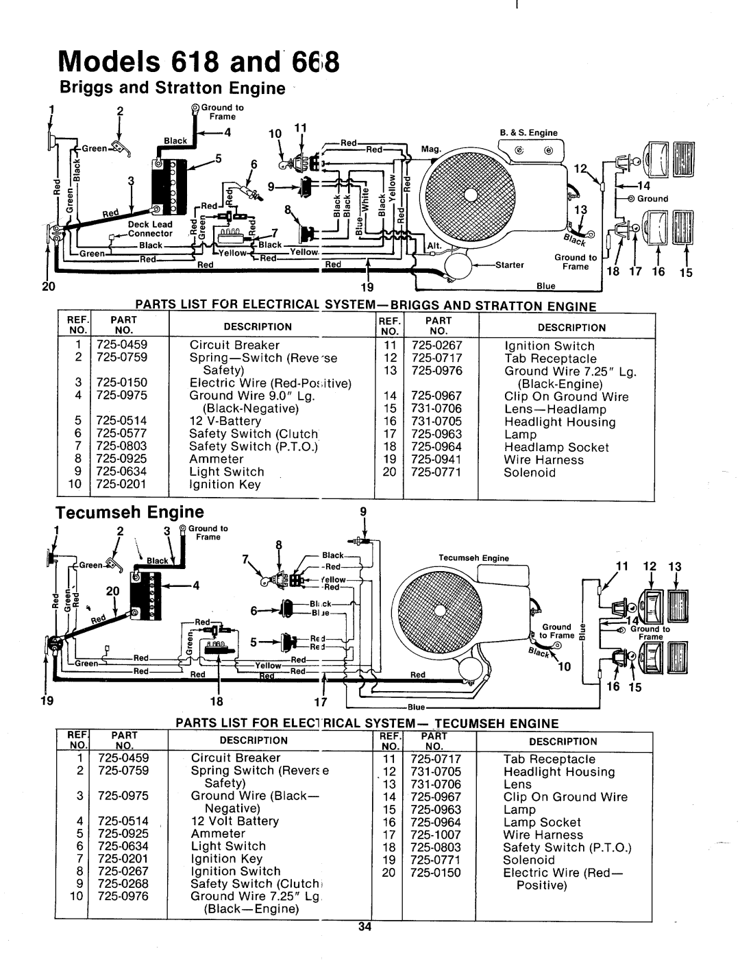 MTD 134-638-000, 134-698-000, 134-618-000, 134-668-000 manual 