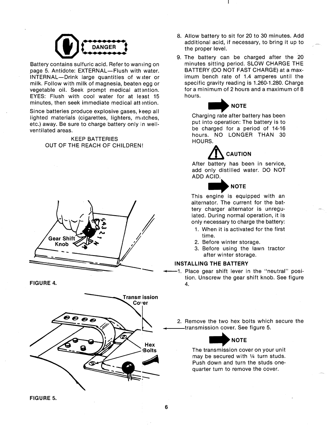 MTD 134-638-000, 134-698-000, 134-618-000, 134-668-000 manual 