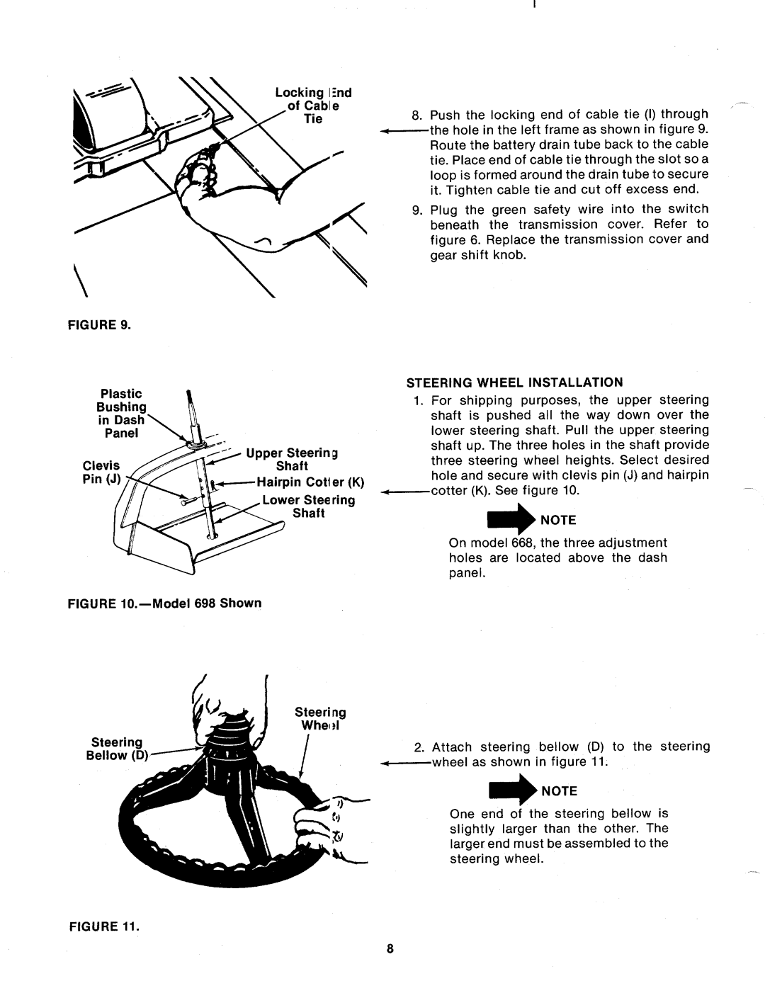 MTD 134-698-000, 134-618-000, 134-638-000, 134-668-000 manual 