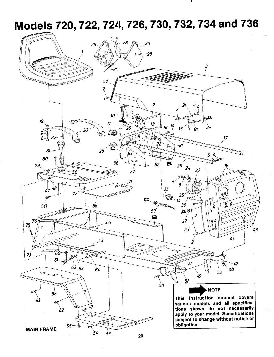 MTD 134-733-000, 134-737-000, 134-736-000, 134-734-000, 134-731-000, 134-732-000, 134-735-000, 134-723-000, 134-720-000 manual 