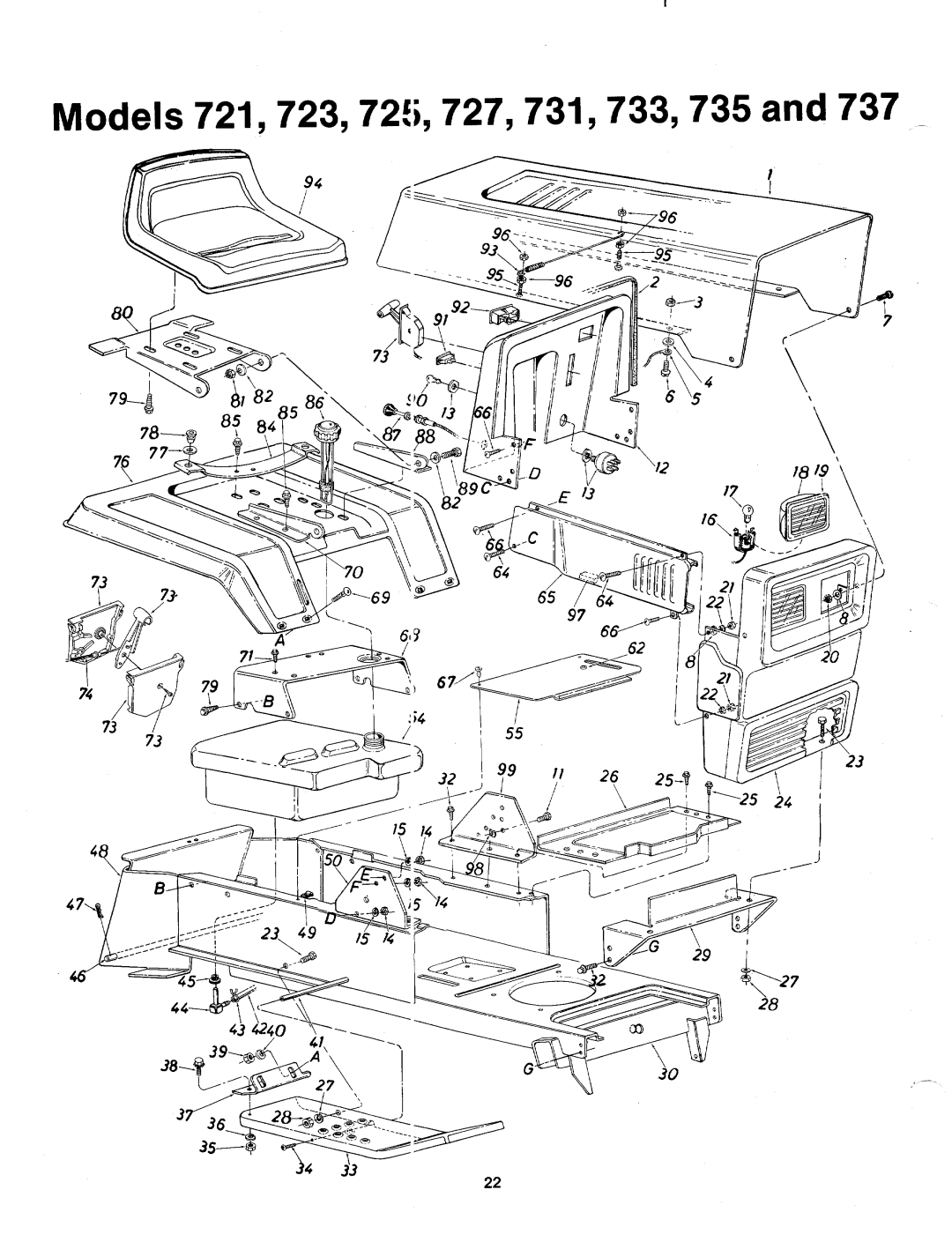 MTD 134-735-000, 134-737-000, 134-736-000, 134-734-000, 134-731-000, 134-733-000, 134-732-000, 134-723-000, 134-720-000 manual 