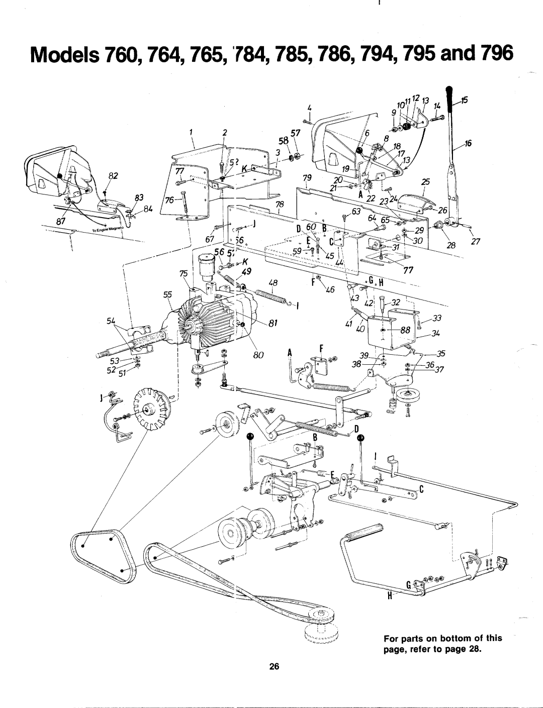 MTD 134-765-000, 134-785-000, 134-794-000, 134-795-000, 134-786-000, 134-764-000, 134-796-000, 134-760-000, 134-784-000 manual 