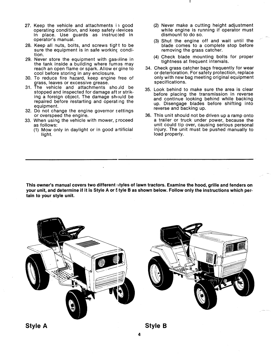 MTD 134-764-000, 134-785-000, 134-794-000, 134-795-000, 134-786-000, 134-796-000, 134-760-000, 134-784-000, 134-765-000 manual 