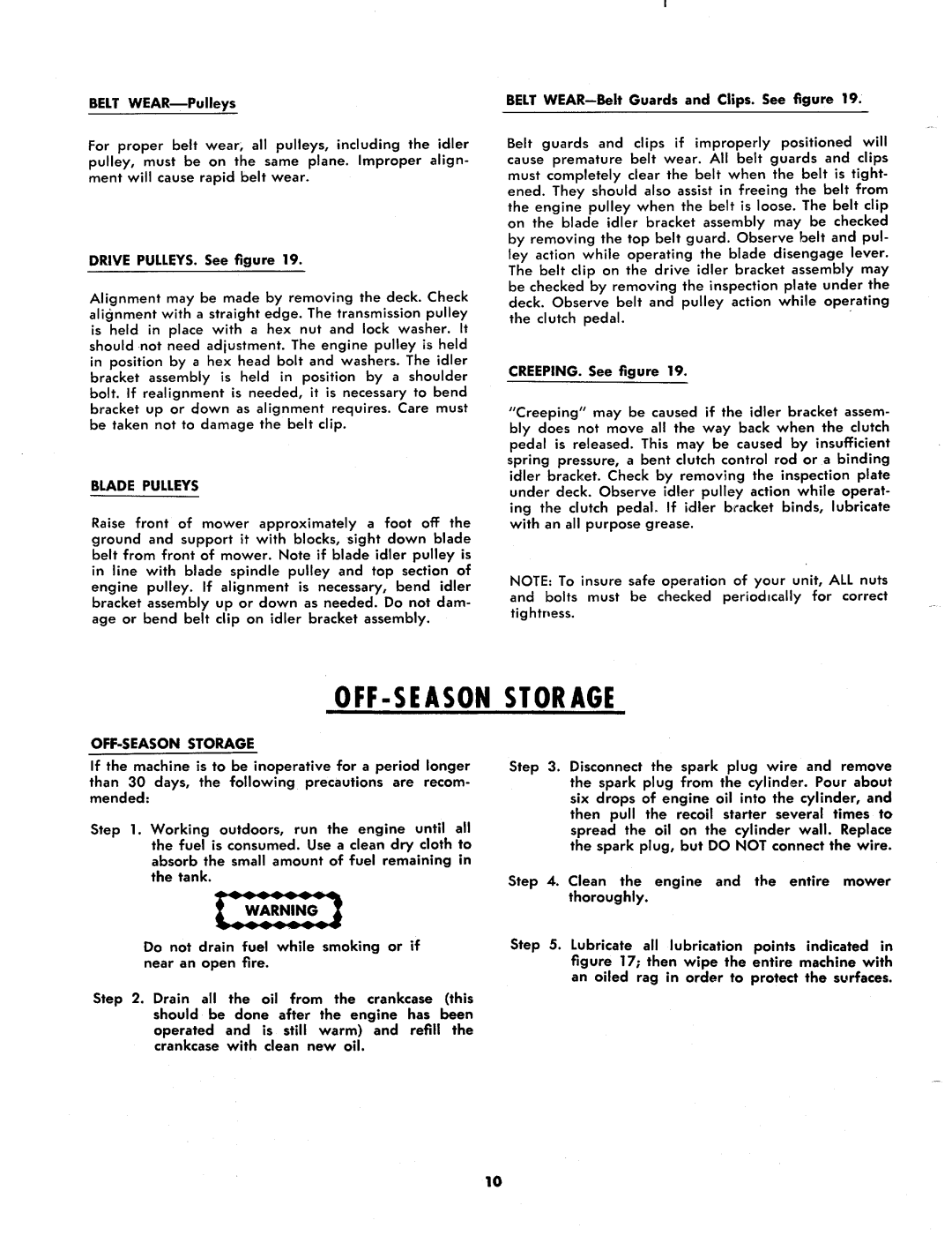 MTD 135-360A, 135-362A manual 