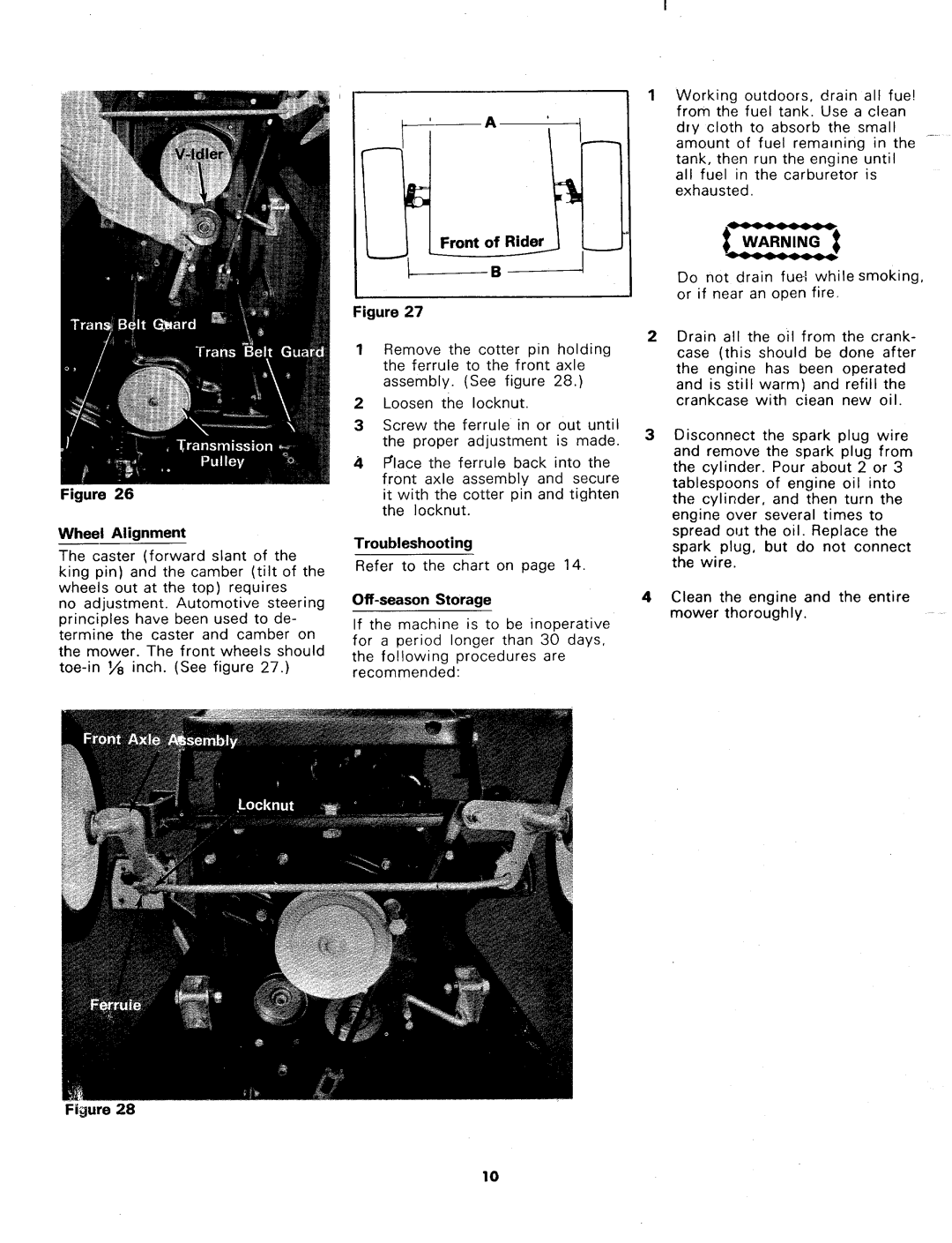 MTD 135-380A, 135-385A manual 