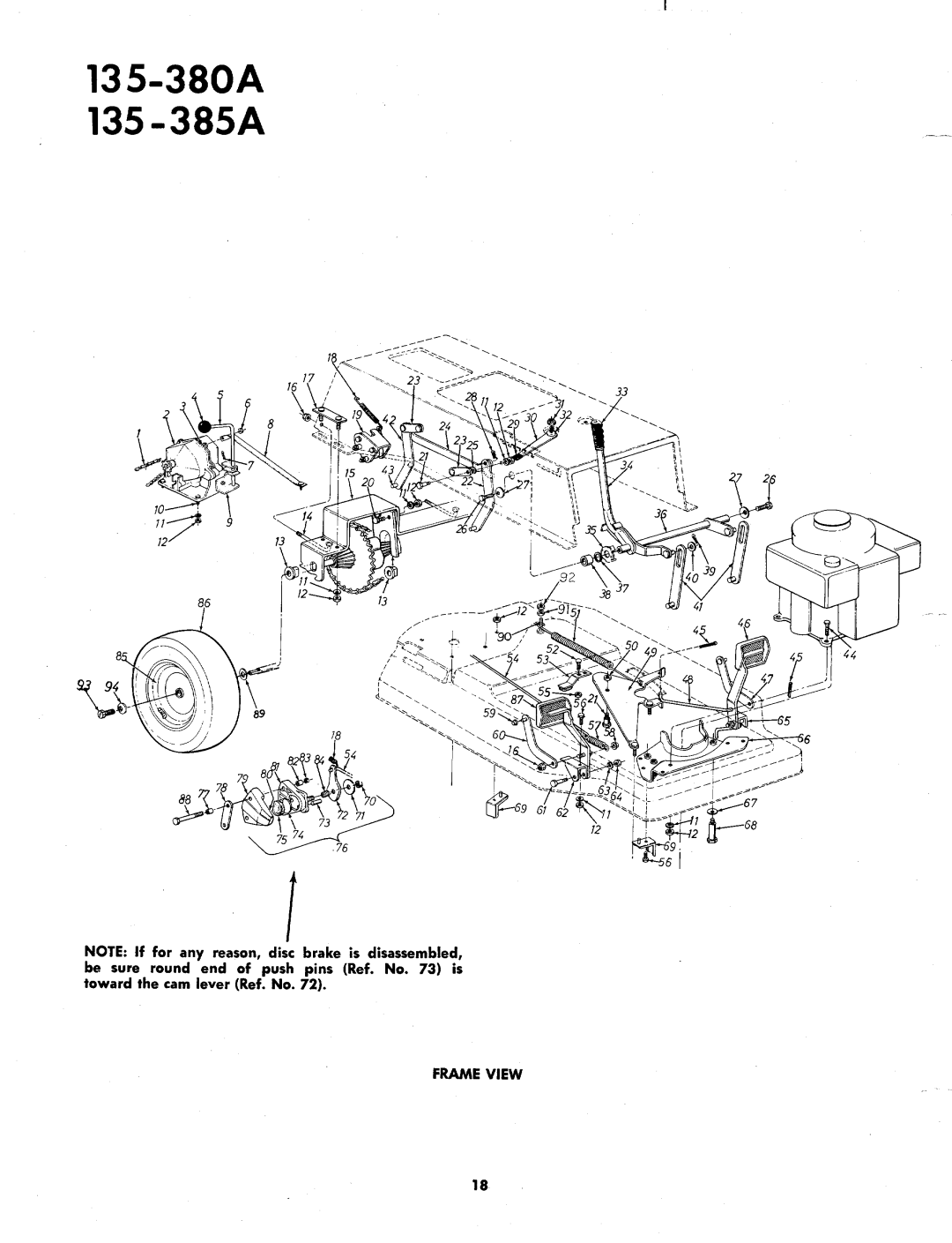 MTD 135-380A, 135-385A manual 