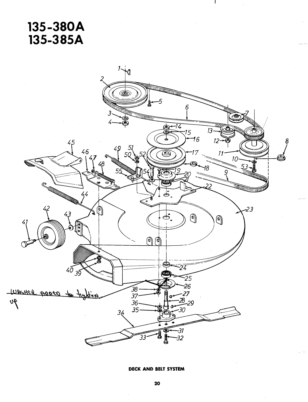 MTD 135-380A, 135-385A manual 