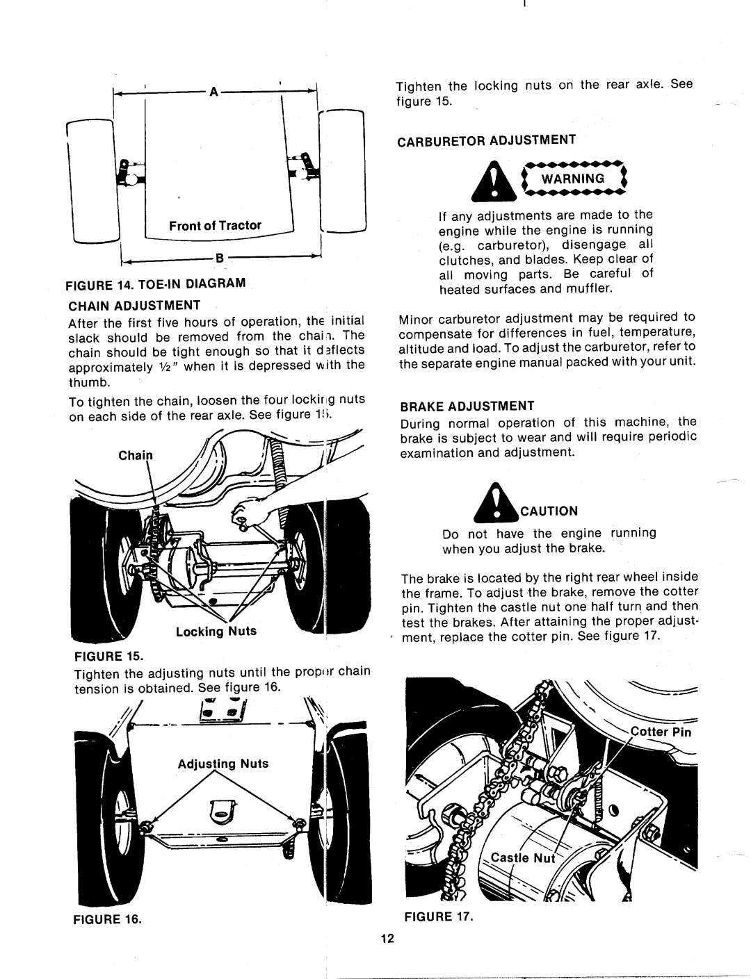 MTD 135-395-000, 135-398-000, 135-397-000 manual 