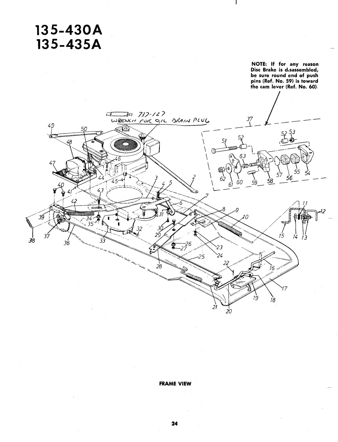 MTD 135-430A, 135-435A manual 