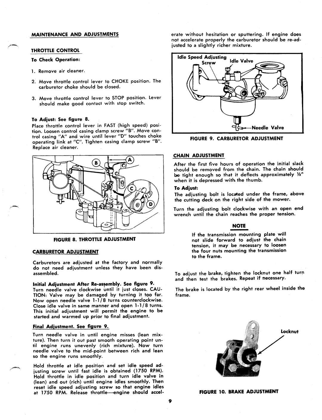 MTD 135-435A, 135-430A manual 