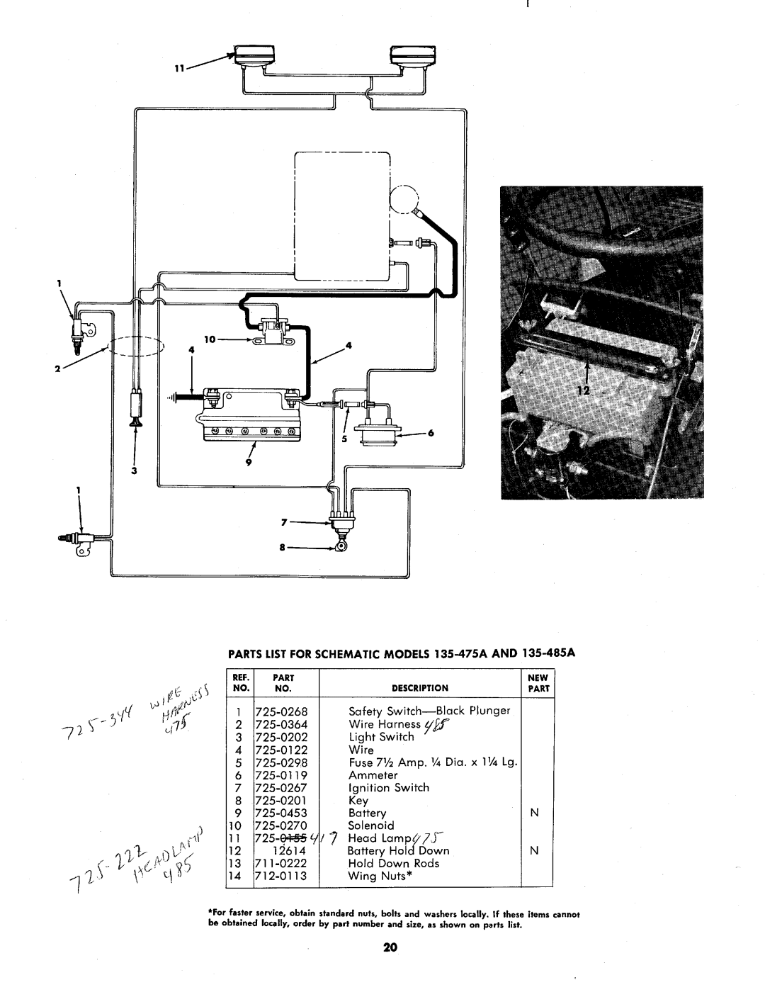 MTD 135-470A, 135-480A, 135-475A, 135-485A manual 