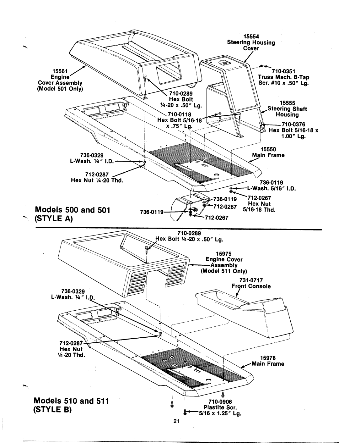 MTD 135-500-000, 135-511-000, 135-501-000, 135-510-000 manual 