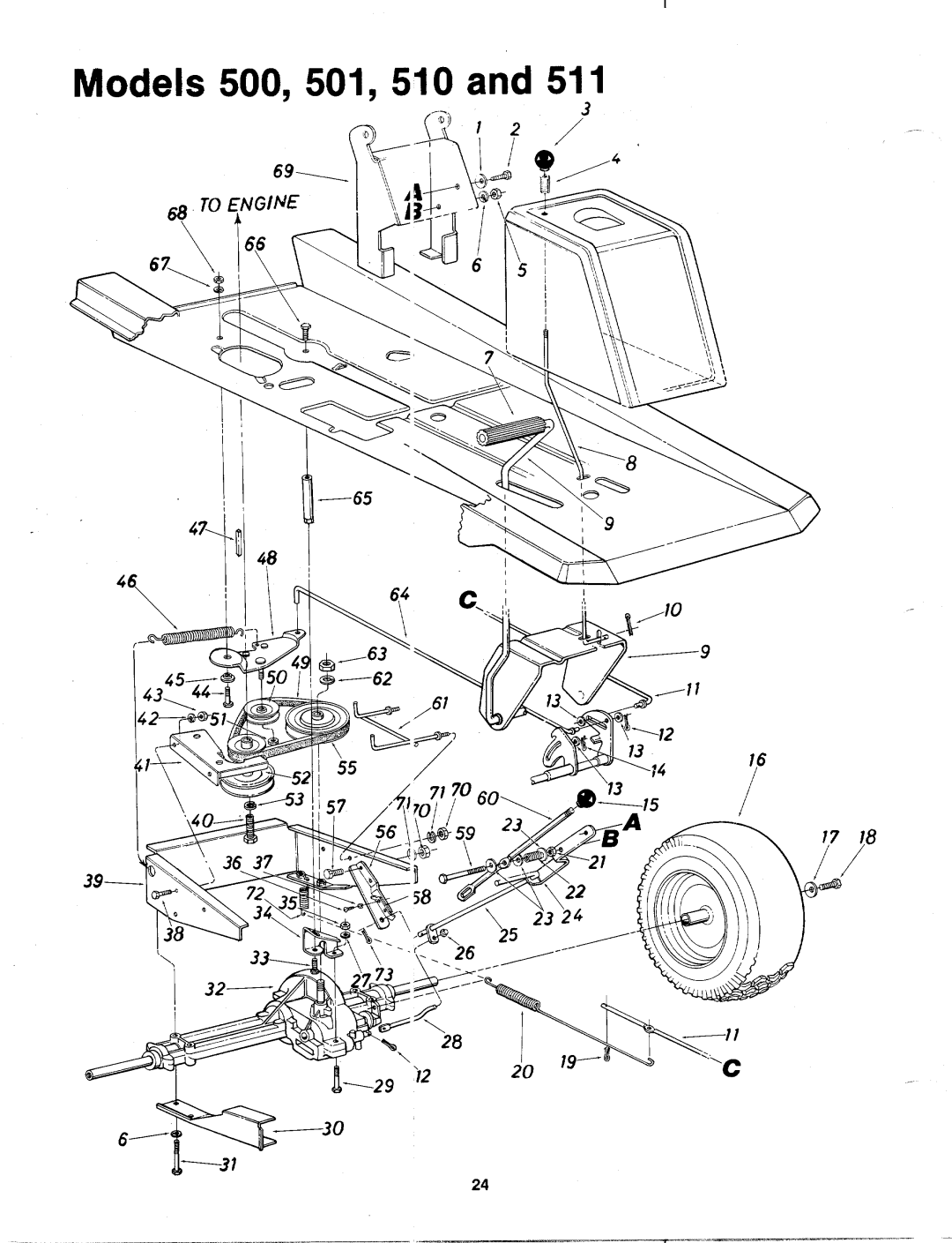 MTD 135-511-000, 135-500-000, 135-501-000, 135-510-000 manual 