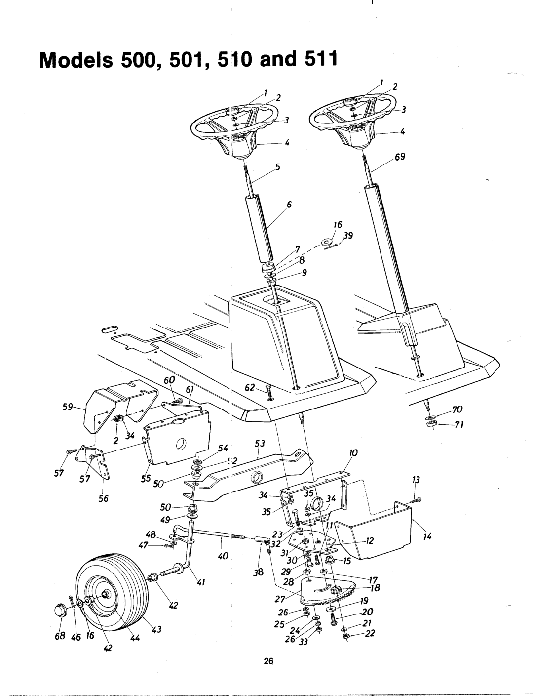 MTD 135-501-000, 135-511-000, 135-500-000, 135-510-000 manual 